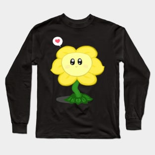 Howdy! I'm Flowey. Long Sleeve T-Shirt